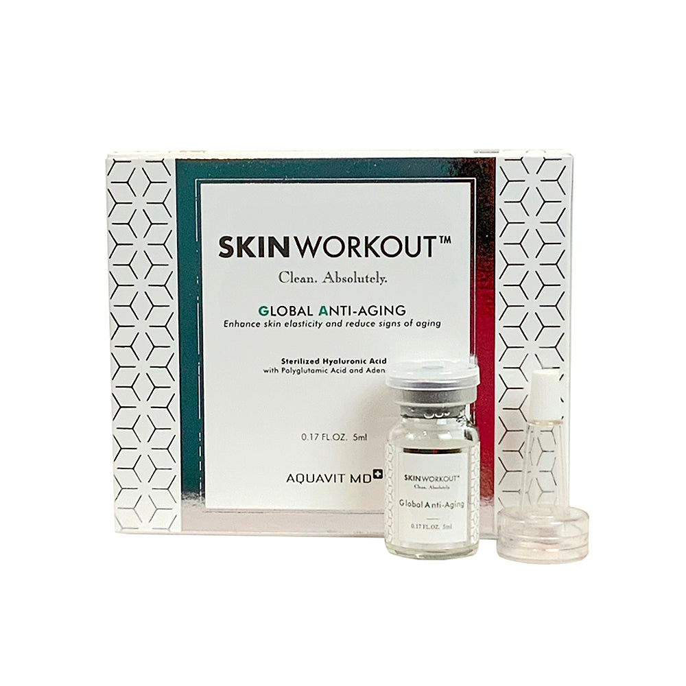 SKINWORKOUT™ Global Anti-Aging Sterile Hyaluronic Acid Serum