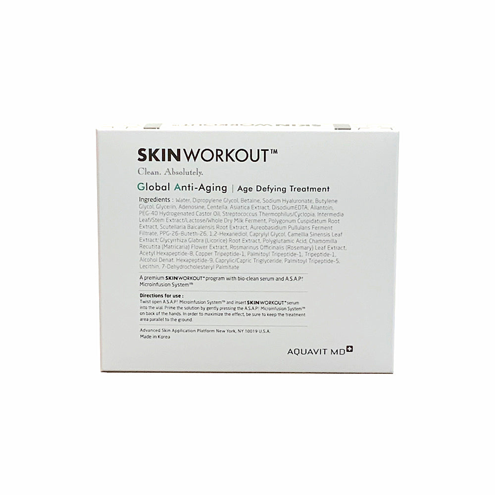 SKINWORKOUT™ Global Anti-Aging Sterile Hyaluronic Acid Serum